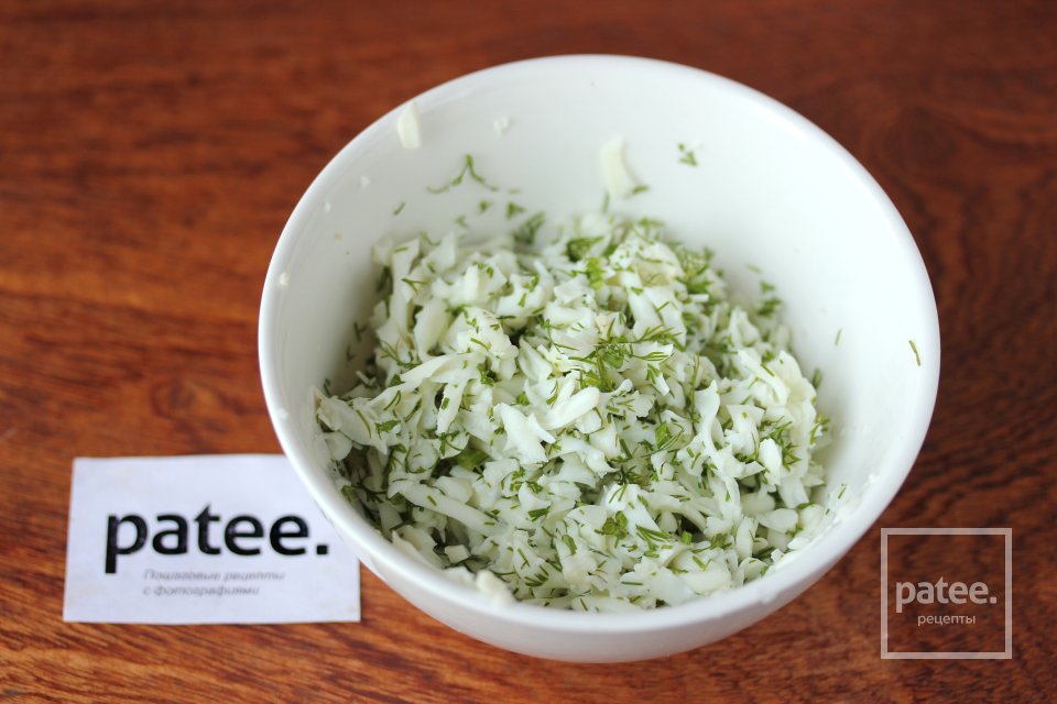 Салат Крокусы - Шаг 12