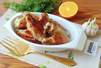 Куриные крылышки в апельсиновом маринаде