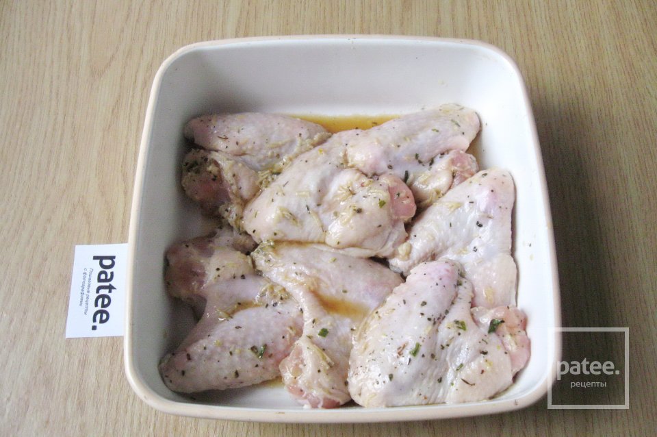 Куриные крылышки в апельсиновом маринаде - Шаг 11