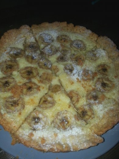 Пряный пирог с бананами и мороженым - Шаг 4