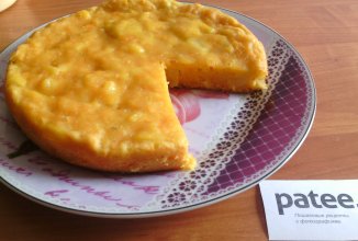 Ананасовый морковный пирог в мультиварке