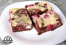 БРАУНИ С ТВОРОГОМ И ВИШНЕЙ