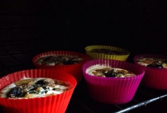 Диетические творожные кексы