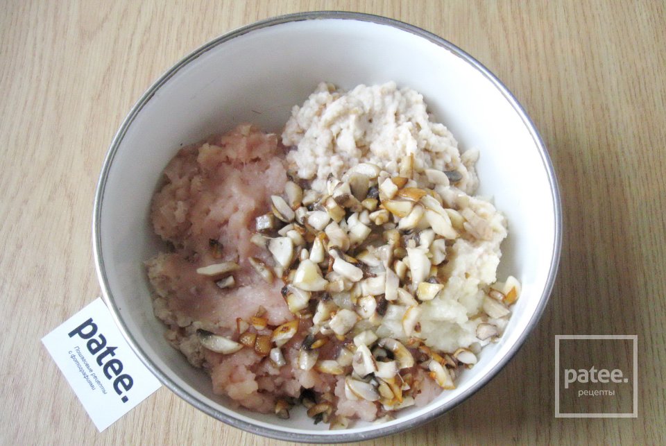 Ленивые голубцы с грибами в сметане - Шаг 10