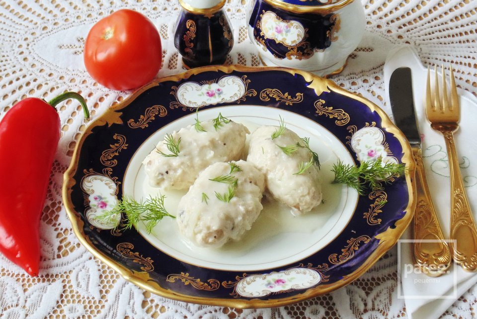 Ленивые голубцы с грибами в сметане - Шаг 17