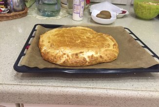 Творожное пирожное