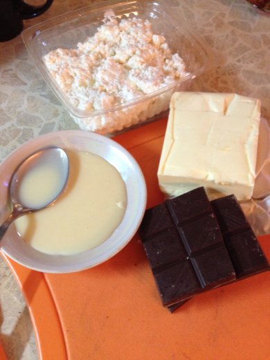 Домашние глазированные сырки - Шаг 1