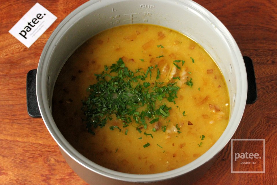 Суп с плавленым сыром и вермишелью в мультиварке - Шаг 11