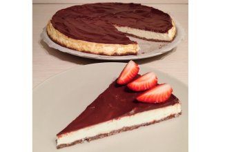 Чизкейк диетический с шоколадом