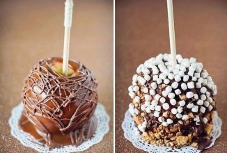 Яблоки в карамели