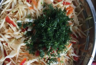 Салат витаминный по-корейски