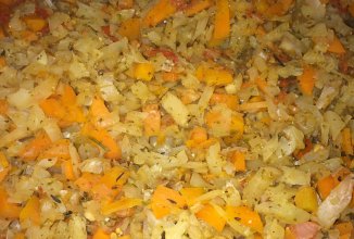 Капуста тушеная "На ужин"