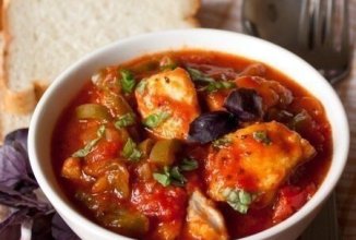 Пеппероната с курицей