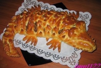 Пирог "Крокодил"