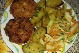 Котлеты с сыром