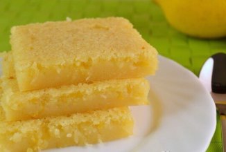 Лимонное пирожное