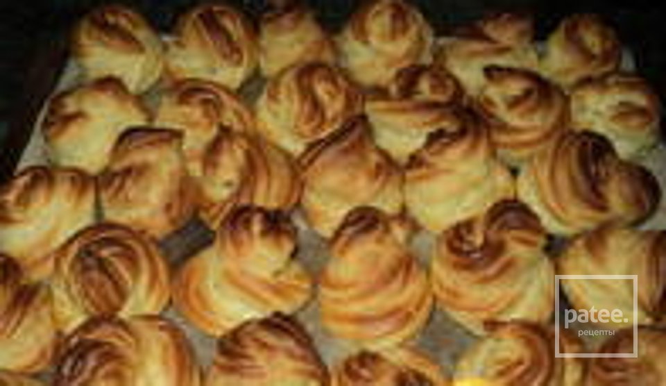 Профитроли с заварным кремом - Шаг 10