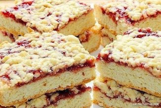 Тертый пирог к чаю - просто