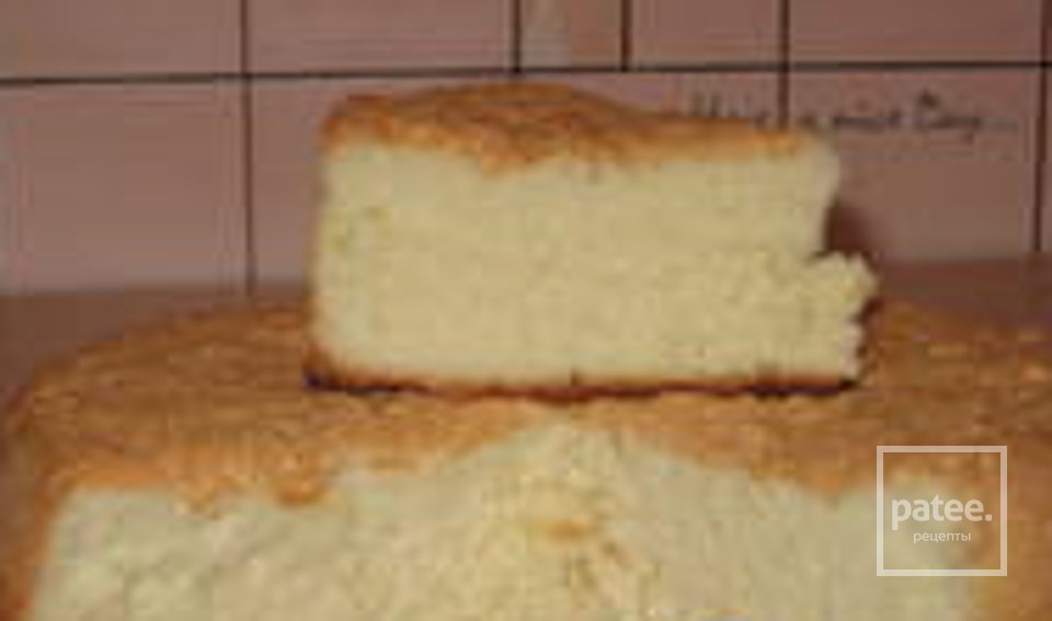 Бисквитный торт с бананом - Шаг 1