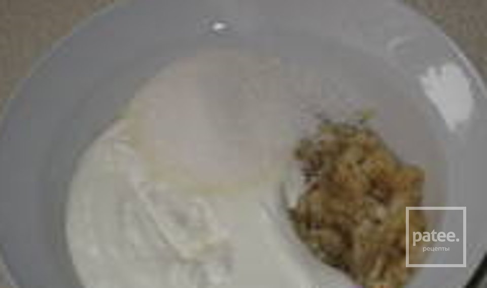 Бисквитный торт с бананом - Шаг 4