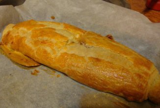 Яблочный рулет