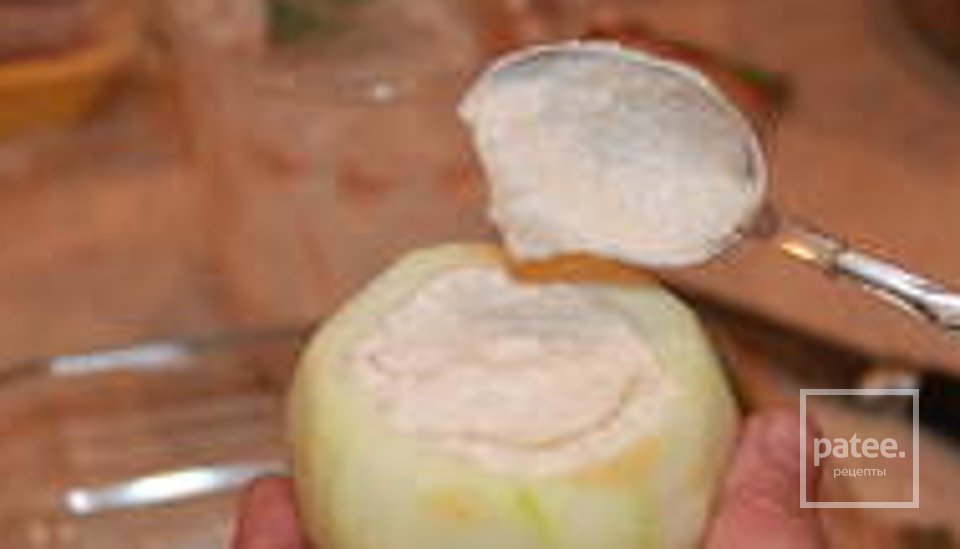 Чизкейк в яблоке - Шаг 3