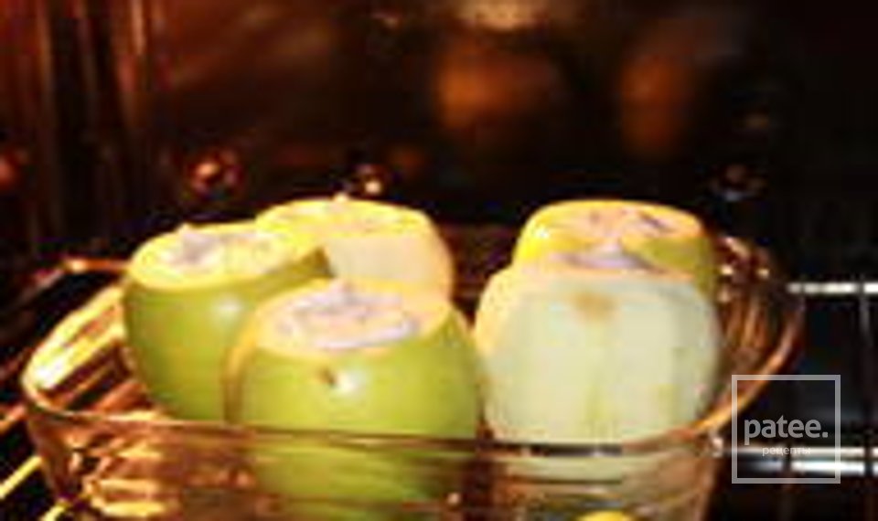 Чизкейк в яблоке - Шаг 4