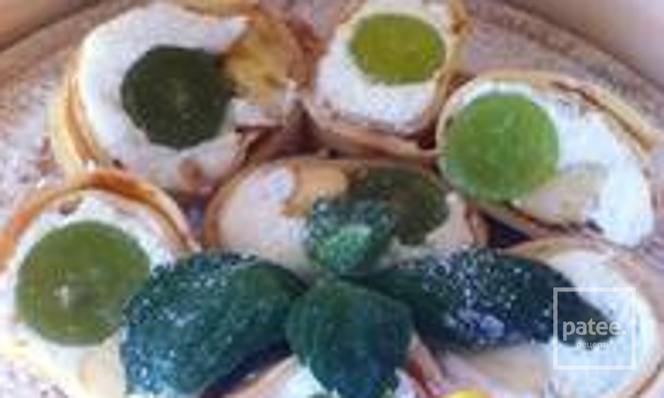 Творожные ролы с фруктами - Шаг 11