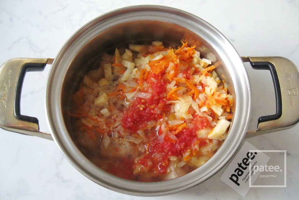 Овощное рагу со свининой и вином - Шаг 10