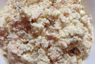 Салат из сёмги