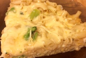 Запеканка макаронная))