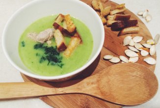 Крем-суп из тыквы и брокколи