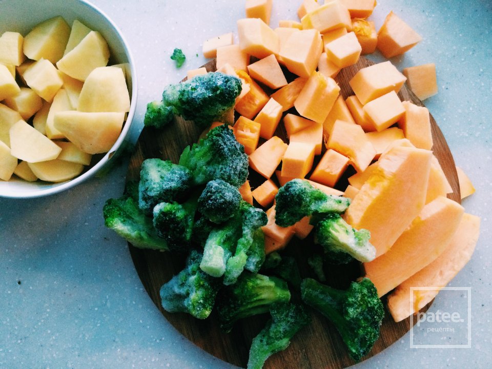 Крем-суп из тыквы и брокколи - Шаг 3