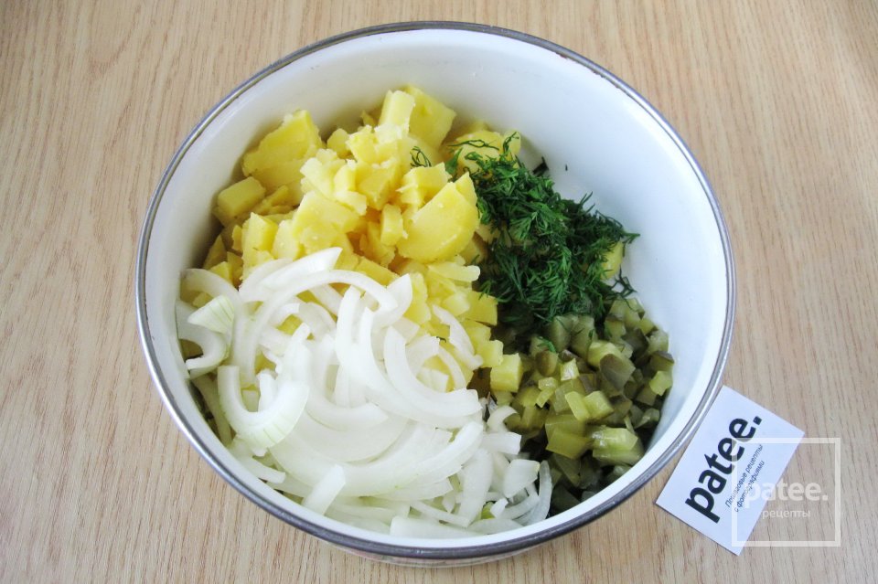 Немецкий картофельный салат - Шаг 10
