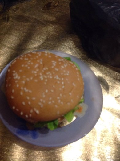 Гамбургер - Шаг 1