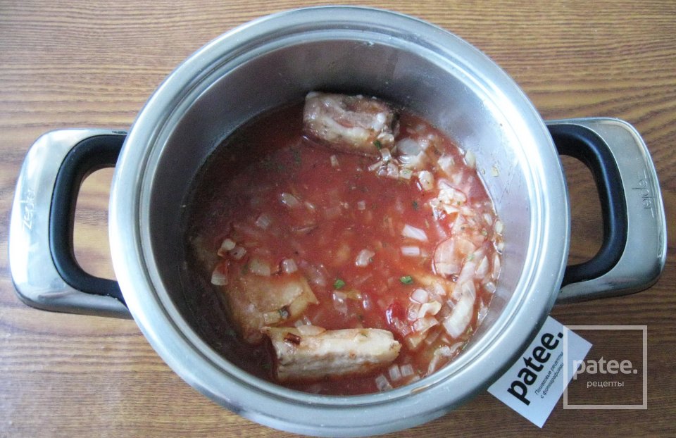 Свиная грудинка в кисло-сладком соусе - Шаг 9