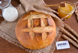 Цельнозерновой хлеб на молоке