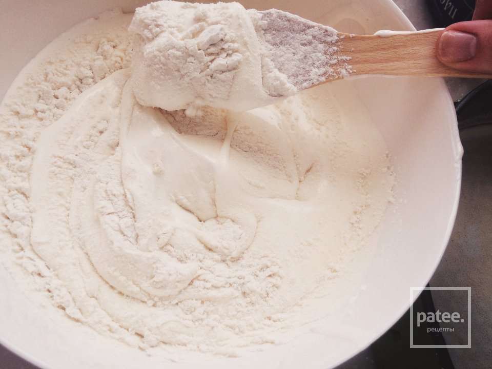 Бисквитный пирог с творогом😋 - Шаг 4