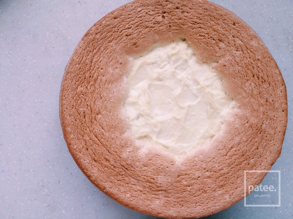 Бисквитный пирог с творогом😋 - Шаг 6