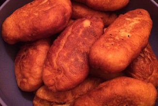 Жареные пирожки с картошкой