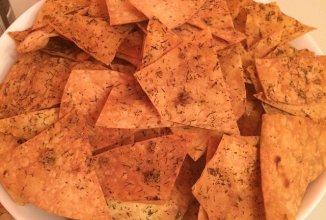 Домашние чипсы из лаваша