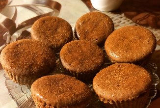 Шоколадные пп-кексы