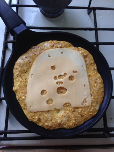 Овсяноблин с сыром - Шаг 4