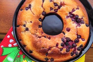 Быстрый и вкусный вишневый пирог🍒