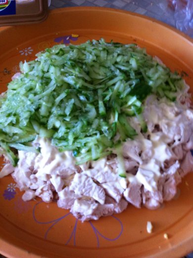 Салат "Черепаха" - Шаг 3