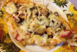 Домашняя пицца😍