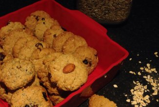 Овсяные печенья без сахара.