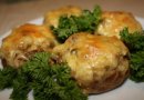 Фаршированные шампиньоны