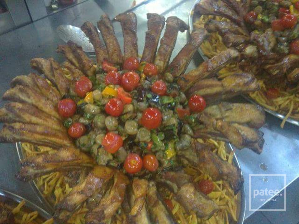 Шашлык свинины и овощей - Шаг 1