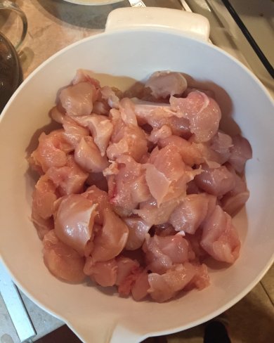 Нежное филе куриной грудки в сливках. - Шаг 2